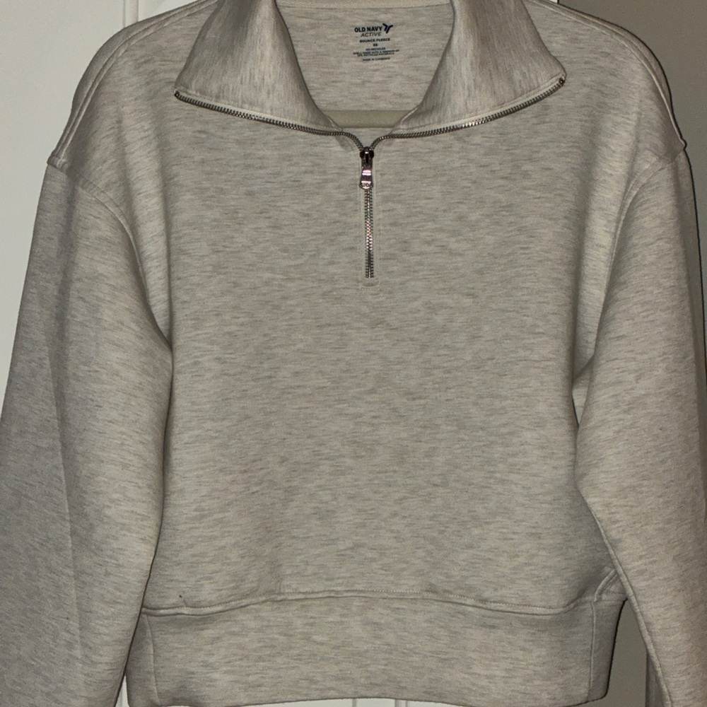 Set - Bounce Fleece Half-Zip Pullover Sweatshirt Sz XS matching sweat pant Sz S - Picture 5 of 16